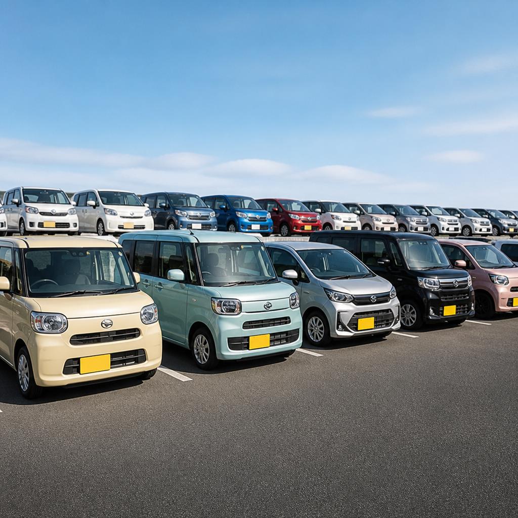 多彩な軽自動車ラインアップ